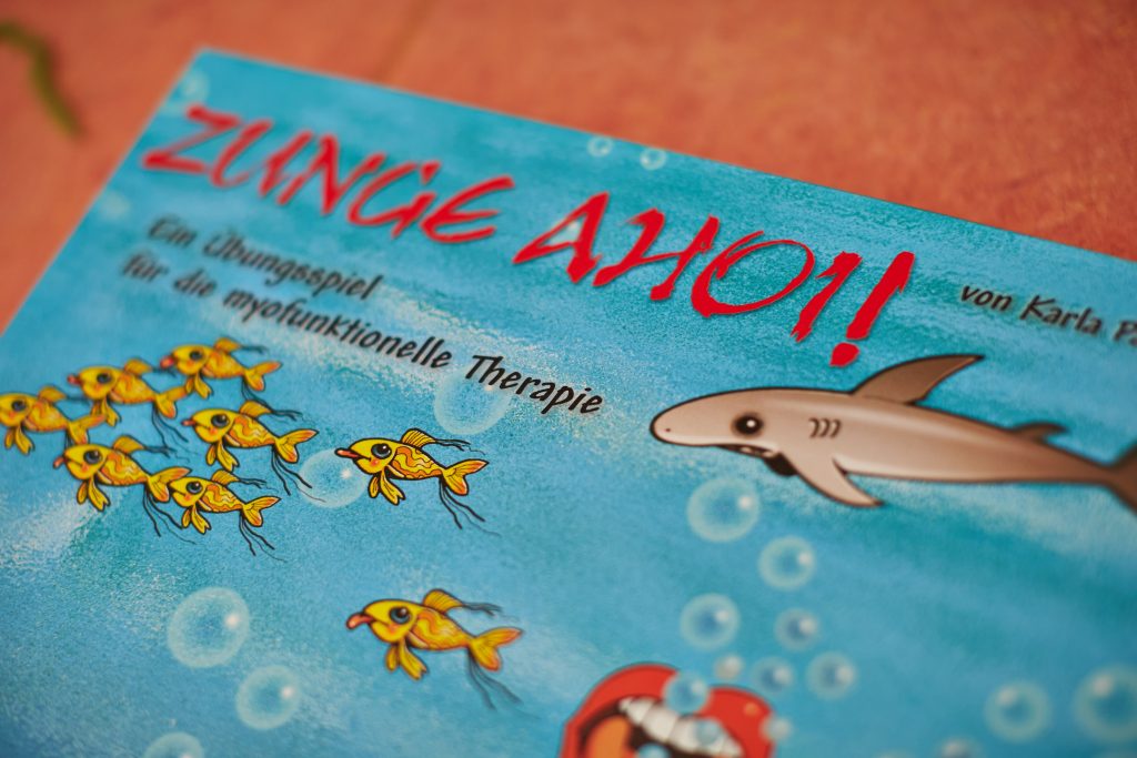 Buch "Zunge Ahoi!" – Ein Übungsspiel für die myofunktionelle Therapie